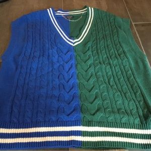 Two Tone Classic School Girl Vest by Wild Fable